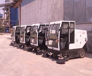 自卸掃地車用戶-同力水泥 自卸掃地車用戶-同力水泥