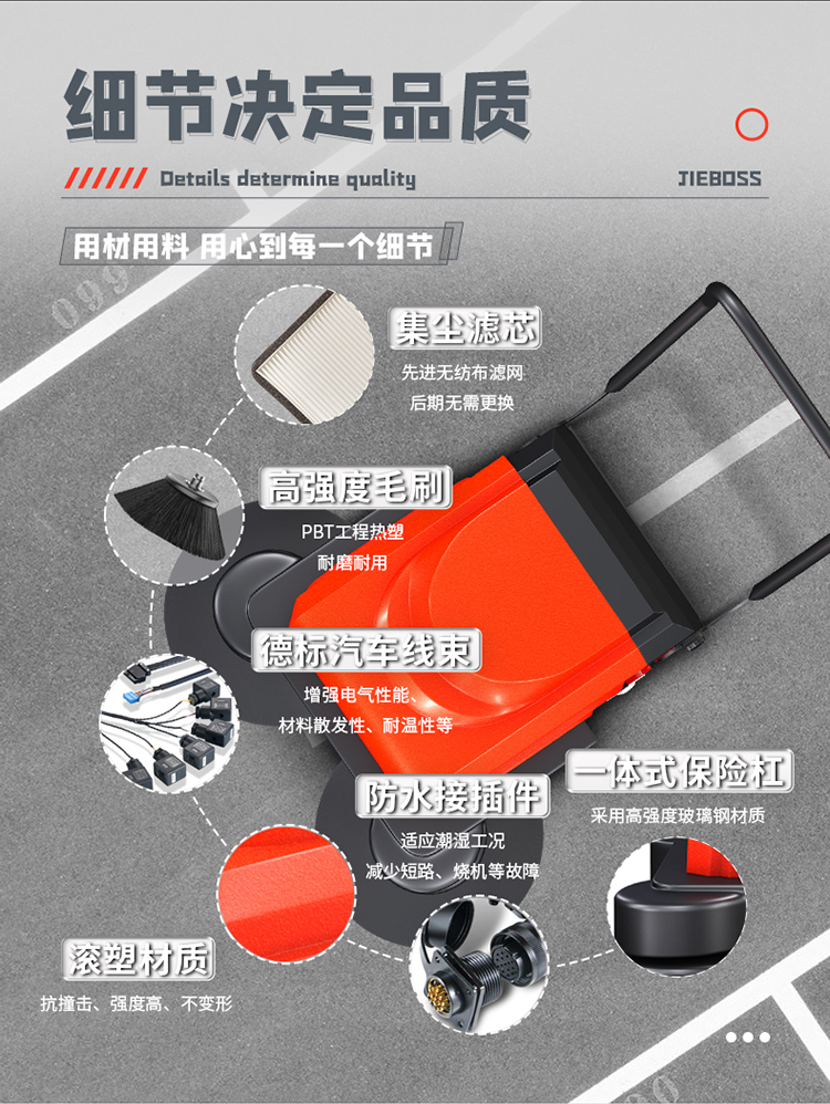 潔博士多功能電動(dòng)手推式掃地機(jī)1150 潔博士多功能電動(dòng)手推式掃地機(jī)1150